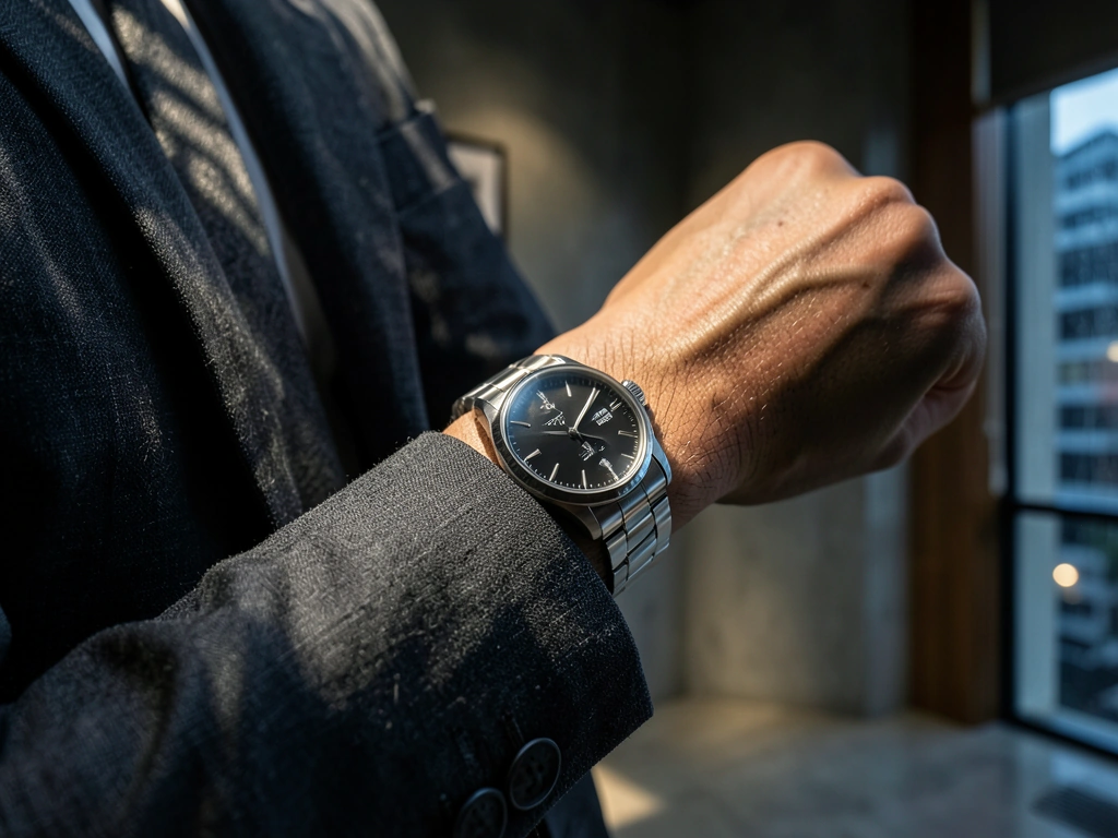 Sartorial details and luxury accessories